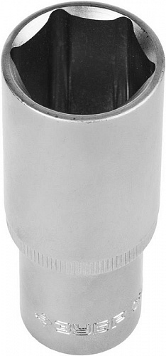 ЗУБР FLANK, 1/2″, 22 мм, Удлиненная торцовая головка (27726-22)