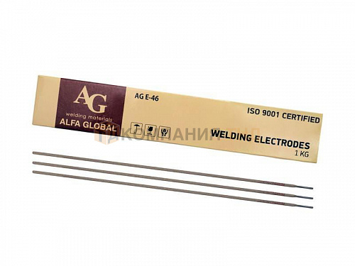 Электроды AG E-46 PREMIUM d= 2,0*300  1,0кг (аналог ОК-46)