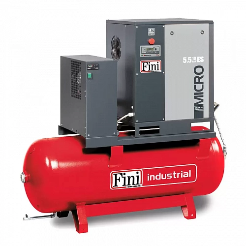 Винтовой компрессор на ресивере с осушителем FINI MICRO 5.5-10-500 ES