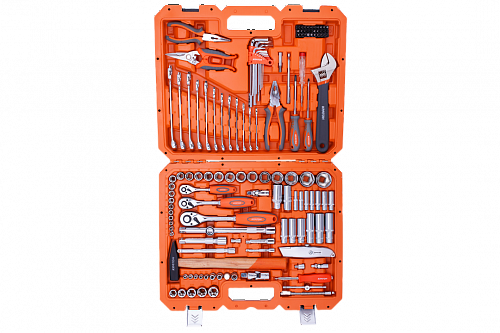Набор инструментов Кратон TS-30 multi 131, 1/4"+1/2"