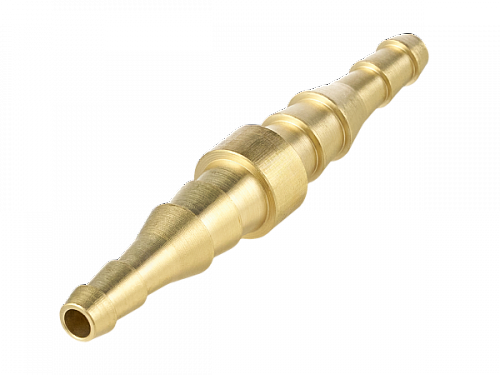 Соединитель прямой для газ. рукавов 6/9 - 6/9, BR / Сварог
