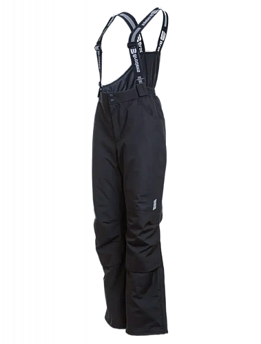 Зимний женский полукомбинезон Brodeks KW405, черный (2XL) (ЧЕСТНЫЙ ЗНАК)