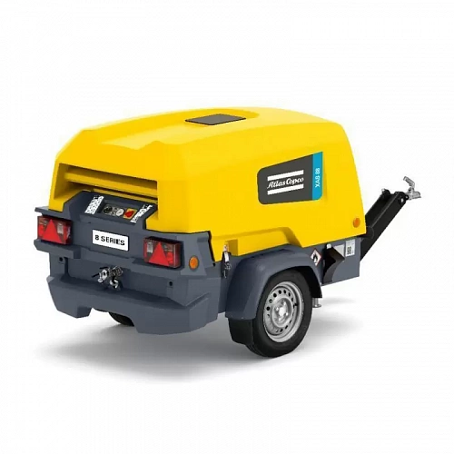 Дизельный винтовой компрессор Atlas Copco XAS 88KD на шасси