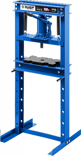 ЗУБР ПГД-12, 12т, Гидравлический пресс с домкратом и возвратными пружинами, Профессионал (43070-12)