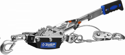 ЗУБР 4т, 3 м, Ручная рычажная лебедка, Профессионал (43105-4-K)