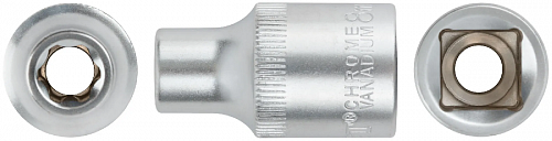 Головка 6-гранная CrV  1/2"   8 мм 