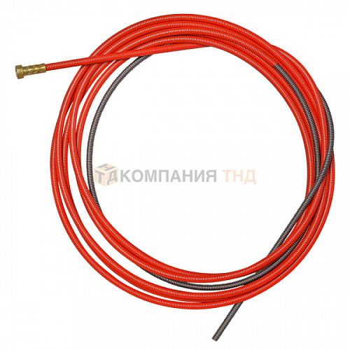 Канал направляющий СТАЛЬ 3,5м Красный (1,0-1,2мм) OMS1020-03 / ПТК