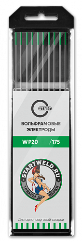 Вольфрамовый электрод WP 1,0/175 (зеленый) WP2010175 / START