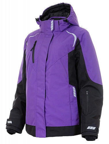 Зимняя женская куртка Brodeks KW208, фиолетовый (2XL) (ЧЕСТНЫЙ ЗНАК)