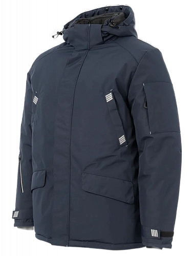 Зимняя куртка-парка Brodeks KW204 , синий (4XL) (ЧЕСТНЫЙ ЗНАК)