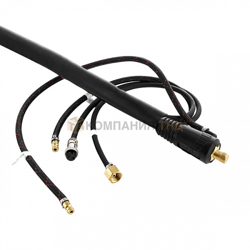 Горелка TIG TP 18 ANACONDA (ОКС 35-50, б/р, 2PIN) 8м водяное охлаждение AND1801-08 / ПТК