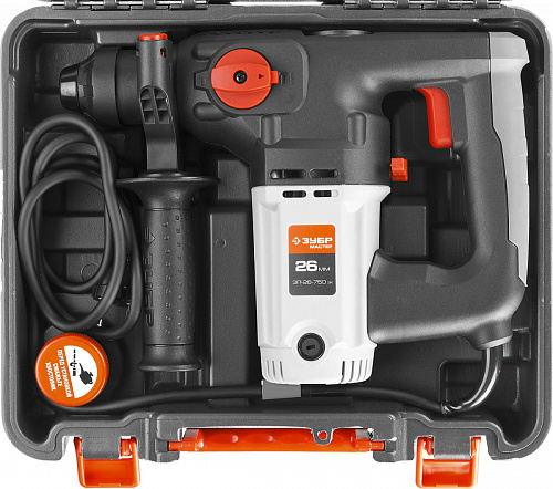 ЗУБР 26 мм, 750 Вт, перфоратор SDS Plus (ЗП-26-750 ЭК)