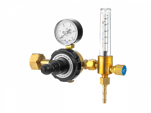 Регулятор расхода газа универсальный Сварог PRO CONTROL AR/CO2 1Р (7872636000), манометр с поверкой 