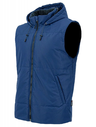 Жилет утепленный Brodeks KW112, синий (XS) (ЧЕСТНЫЙ ЗНАК)