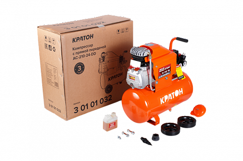 Компрессор с прямой передачей Кратон AC-210-24-DD