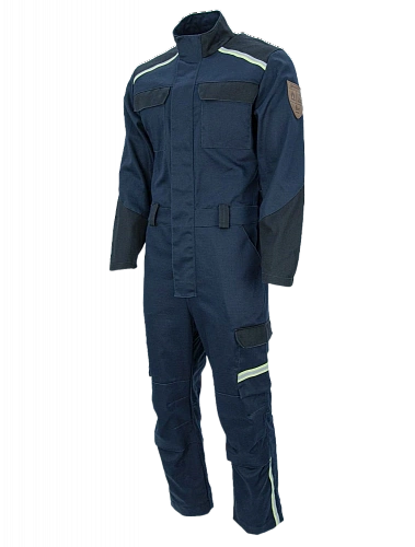 Комбинезон сварщика BRODEKS FS58-01, черный (XL) (ЧЕСТНЫЙ ЗНАК)