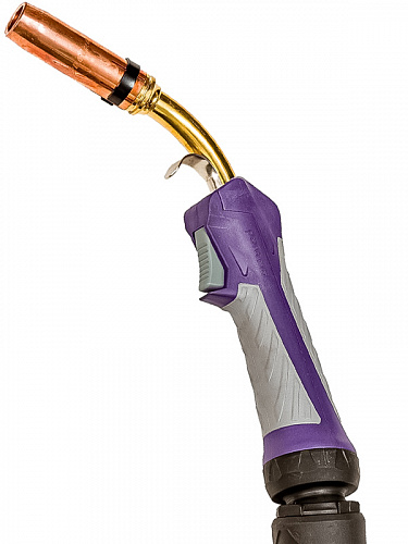 Горелка для полуавтомата PARWELD PRO-GRIP MAX 401W 5 м (ПВ=100%, 0.8-1.2 мм, Евро, ж/о)