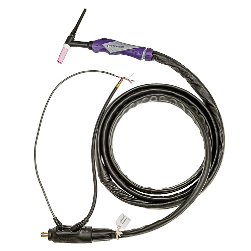 Горелка PARWELD TIG PRO-GRIP MAX 26 4м (200А, ПВ=60%, 0.5-4.0мм, 1 кноп., байонет 35-50, ниппель на 