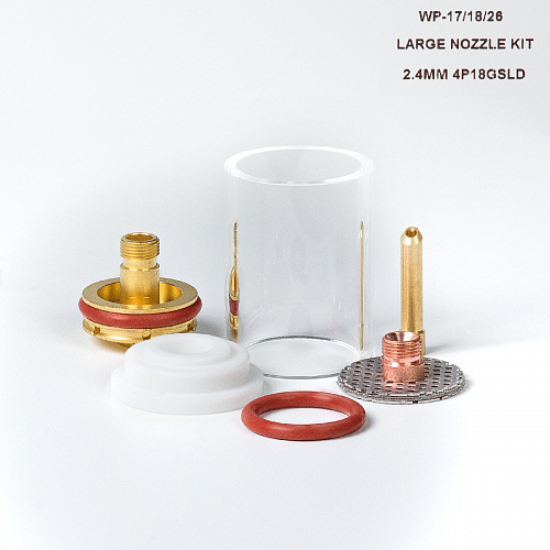 Start Custom Set 6 (17/18/26 TIG L GAS LENS 2.4MM 4P18GSLD6 35*47L) / START