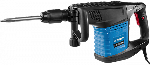 ЗУБР 25 Дж, 1500 Вт, АВТ, отбойный молоток SDS-Max, Профессионал (ЗММ-25-1500 ЭВК)