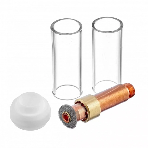 Набор для TIG сварки: 2шт прозр.сопло 17mm "pyrex" NEW / ПТК