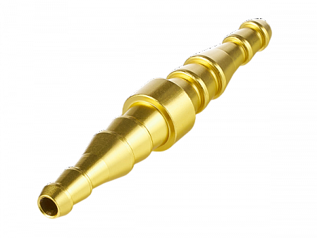 Соединитель прямой для газ. рукавов 6/9 - 6/9, AL