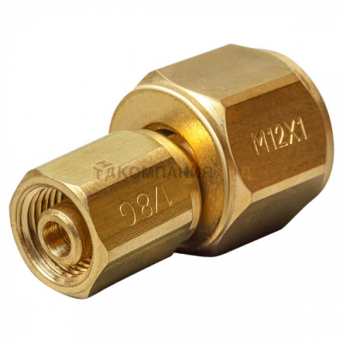 Переходник 1/8-M12×1 DAB1812 / ПТК
