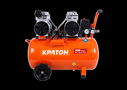 Компрессор с прямой передачей безмасляный Кратон AC-420-50-OFHS