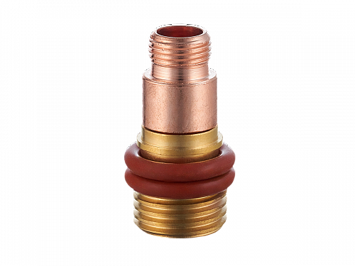 Держатель цанги д/горелки короткий газ. линза 2,4мм (TS 17–18–26) IGF0086-24 / Сварог