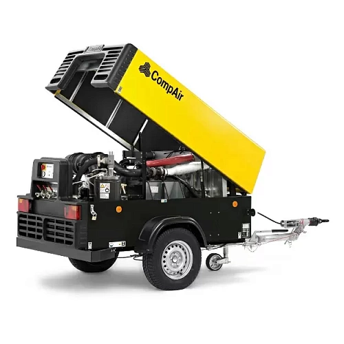 Дизельный винтовой компрессор на раме CompAir C65-10