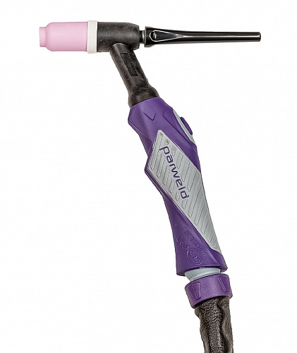 Горелка PARWELD TIG PRO-GRIP MAX 18 SC 8м (400А, ПВ=100%, 0.5-4.8мм, 1 кноп., байонет 35-50, ниппель