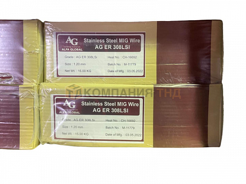 Проволока свар. AG ER 308Lsi d=1,2 мм  К 300-52 (15 кг)