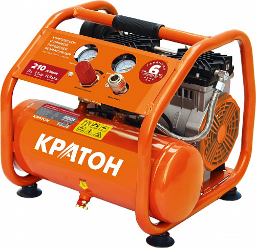 Компрессор с прямой передачей безмасляный Кратон AC-210-8-OFHS-сomfort