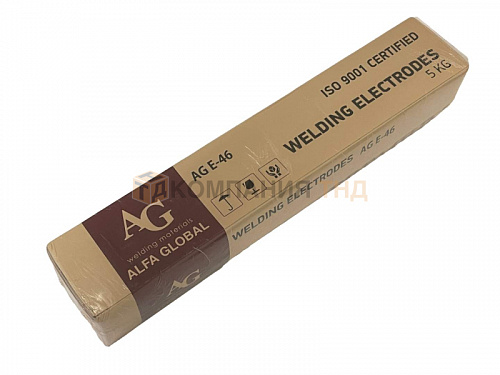Электроды AG E-46 PREMIUM d= 2,0*300  1,0кг (аналог ОК-46)