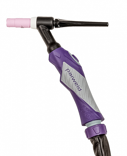 Горелка PARWELD TIG PRO-GRIP MAX 18 4м (350А, ПВ=100%, 0.5-4.0мм, гибкий гусак, 1 кноп., байонет 35-