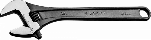 ЗУБР 300 / 40 мм, Разводной ключ (27251-37)