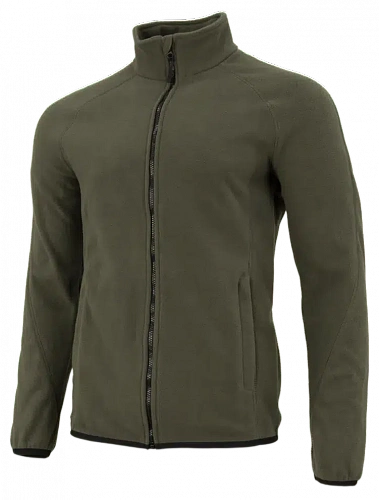 Толстовка флисовая Brodeks KS211, хаки (S) (ЧЕСТНЫЙ ЗНАК)