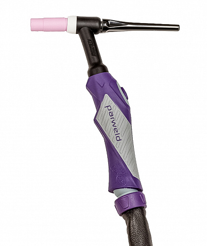 Горелка PARWELD TIG PRO-GRIP MAX 26 4м (200А, ПВ=60%, 0.5-4.0мм, 1 кноп., байонет 35-50, ниппель на 