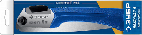 ЗУБР ПОХОДНАЯ 9 205 мм, Ножовка для быстрого реза сырой древесины (15169-18)