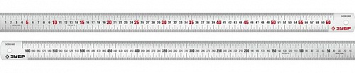 ЗУБР Про-60, длина 0,60 м, Усиленная нержавеющая линейка (34280-060)