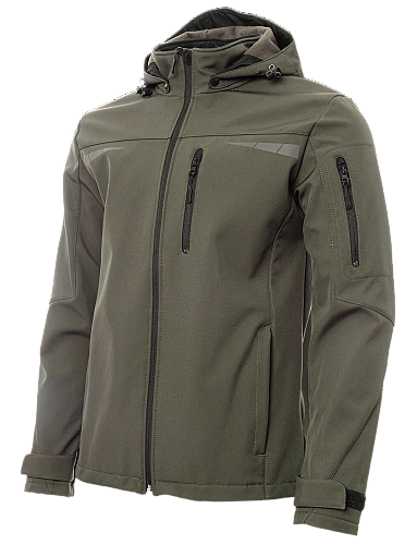 Куртка софтшелл Brodeks KS207, хаки (3XL) (ЧЕСТНЫЙ ЗНАК)