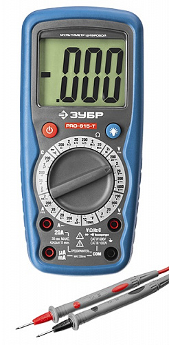 ЗУБР PRO-815-T Цифровой мультиметр (59815-T)