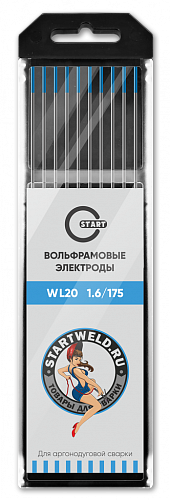Вольфрамовый электрод WL 20 1,6/175 (голубой) WL2016175 / START