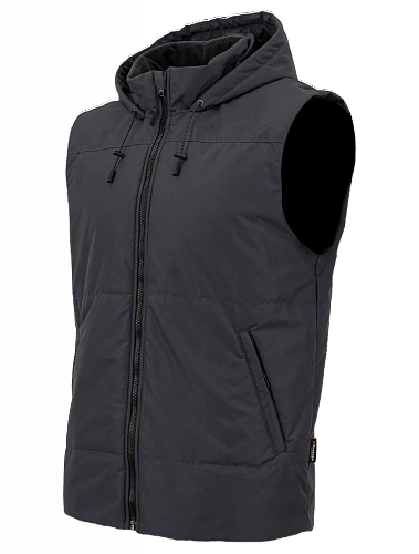 Жилет утепленный Brodeks KW112, серый (4XL) (ЧЕСТНЫЙ ЗНАК)