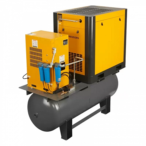 Винтовой компрессор ET-Compressors SL 15-16-500 ES (IP55) на ресивере с осушителем