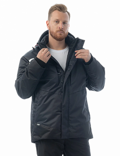 Зимняя куртка Brodeks KW231, синий/черный (2XL) (ЧЕСТНЫЙ ЗНАК)
