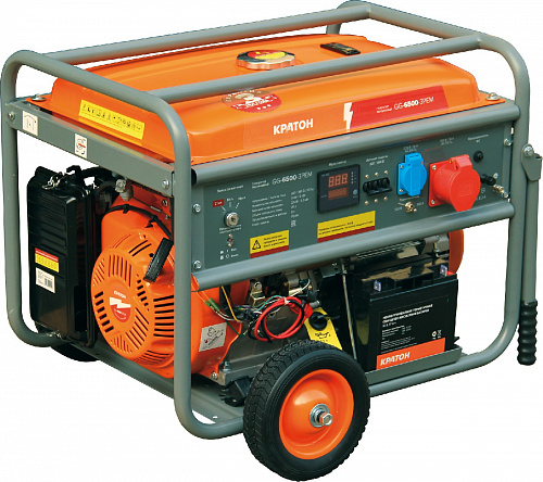 Генератор бензиновый Кратон GG-6500-3РEM