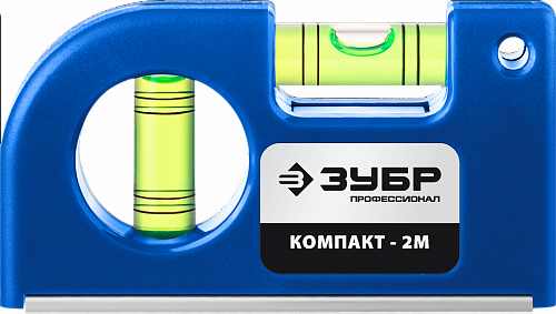 ЗУБР Компакт2-М 85 мм, Магнитный компактный уровень (34551)