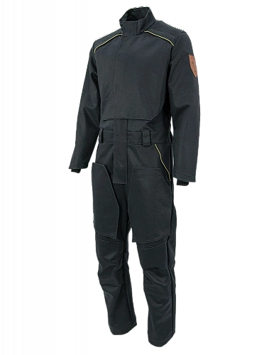 Комбинезон сварщика BRODEKS FS58-02, черный (L) (ЧЕСТНЫЙ ЗНАК)