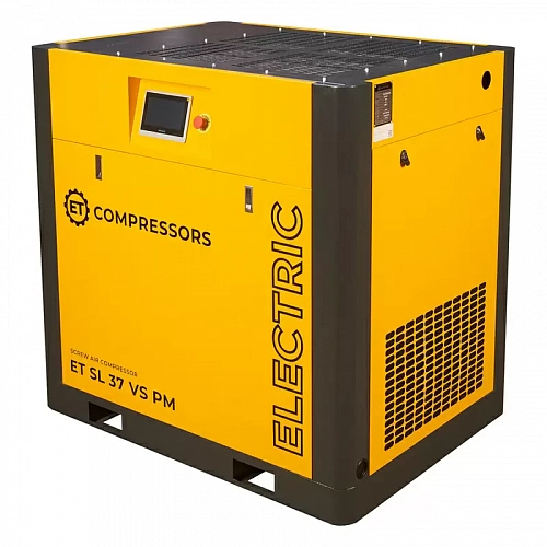 Винтовой компрессор ET-Compressors SL 37-16 VS PM (IP55) с частотным регулированием производительности и двигателем на постоянных магнитах